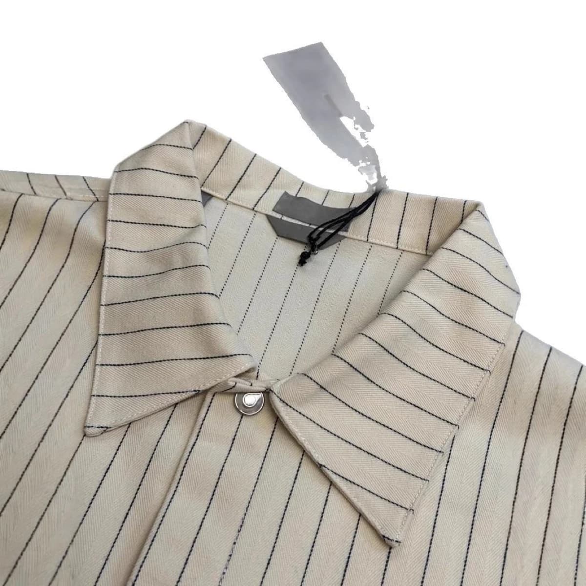 Dior Striped Long Sleeve Shirt Jacket